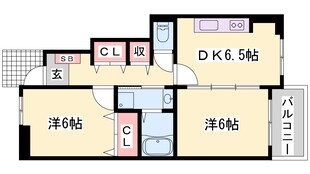 サンリット　レジデンス　社の物件間取画像